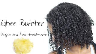 The Best Prepoo for Natural Hair | Ghee Butter and Garlic Oil screenshot 1