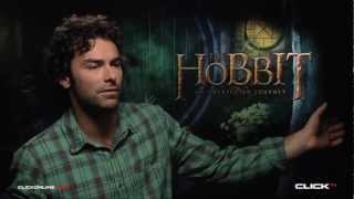 The Hobbit: An Unexpected Journey Interview - Aidan Turner