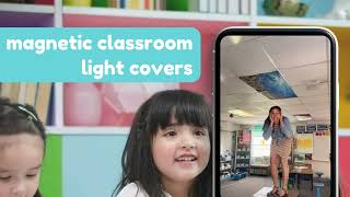 Elevate Your Learning Space: Magnetic Fluorescent Light Covers for Classrooms | OctoLights.com