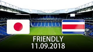 Japan vs Costa Rica - INTERNATIONAL FRIENDLY - PES 2019