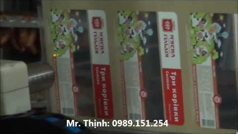 Máy in phun LINX 5900   Cơ cấu di chuyển đầu in   trên máy đóng gói