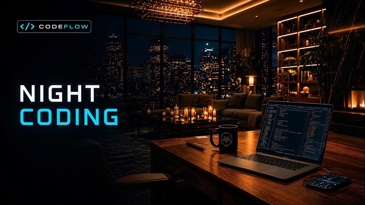 Night Coding Session — Deep Focus Music for Coding - YouTube