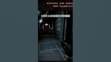 IS DIT EEN MACHINEGEWEER? #doom3 #horrorgaming #idsoftware #shorts