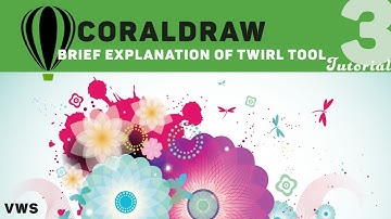 Corel Draw Tips & Tricks Twirl Tool and make it even on both sides