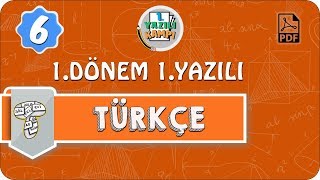 6.Sınıf Türkçe | 1.Dönem 1.Yazılıya Hazırlık