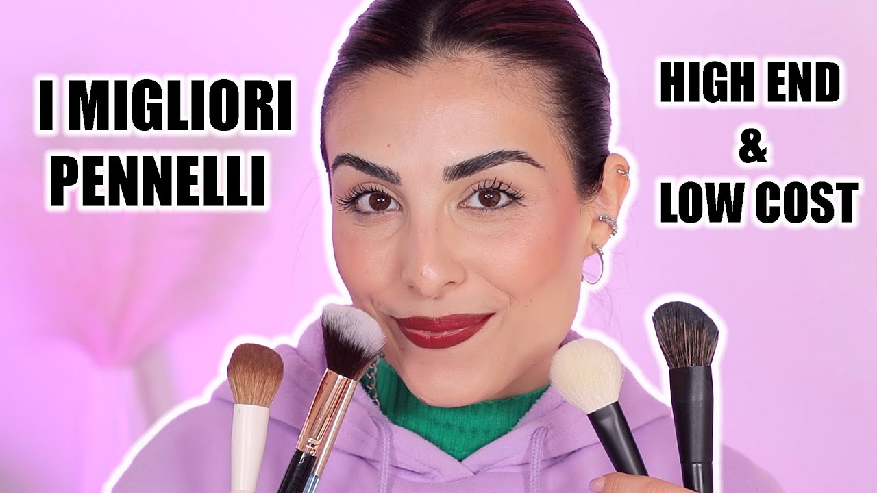 I MIGLIORI PENNELLI DA AVERE HIGH END E LOW COST || AMBRA JESS