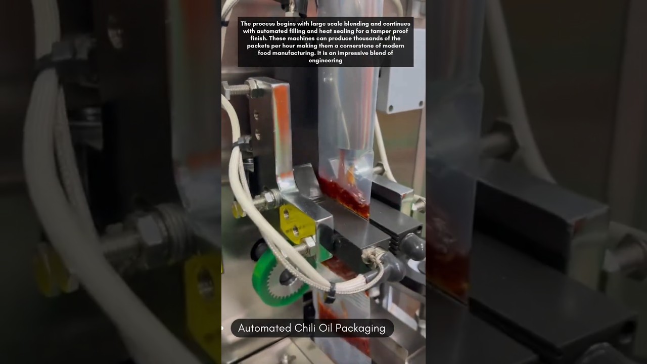 Automated Chili Oil Packaging