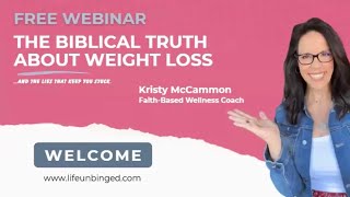 Lose Weight and Get Healthy GOD’S WAY
