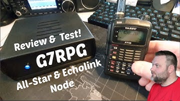 G7RPG Hubnet Micro Node! All-Star and Echolink Review & look inside and how to use! allstar network