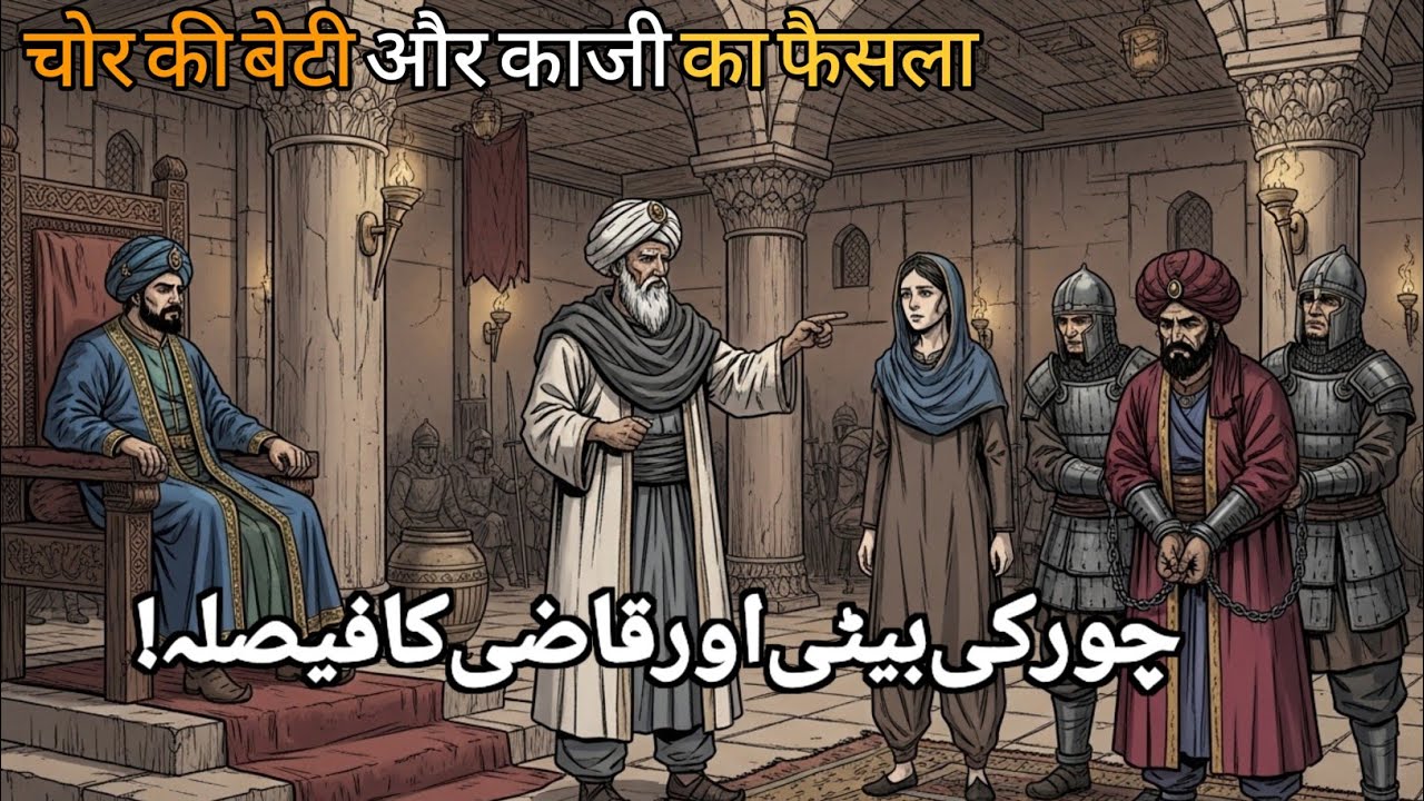 Chor Ki Beti Aur Qazi Ka Faisla || चोर की बेटी और काजी का फैसला || #sabaqamozqissa