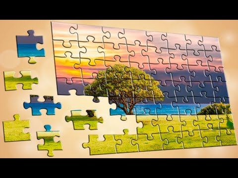 Jigsaw Puzzle with Lion - Free Printable Puzzle Games