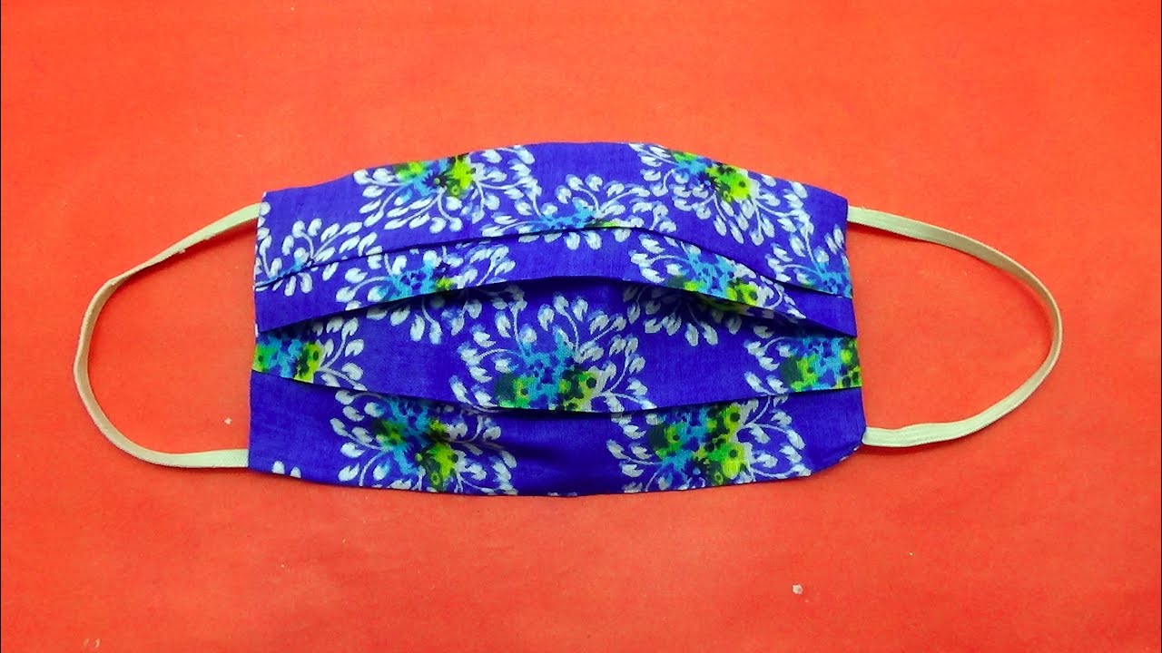 DIY Face Mask No Sewing Machine How to Make a Face Mask at Home Easy