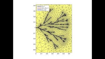 Probabilistic crack propagation SDG FEM (space front)