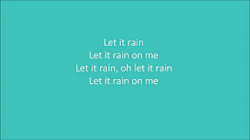 Let it rain - Amanda Marshall - Lyrics