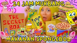 24 JAM MUKBANG MAKANAN SPONGEBOB ?! MAKAN KRUSTY KRAB SAMA UBUR UBUR 😱 🍔🍟🍕 screenshot 5