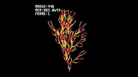 LSYSTEM ANIMATION L SYSTEM ANIMATION PICO 8 Fantasy Virtual Console Lexaloffle Games www lexaloffle