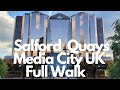 Salford Quays media City UK Walk