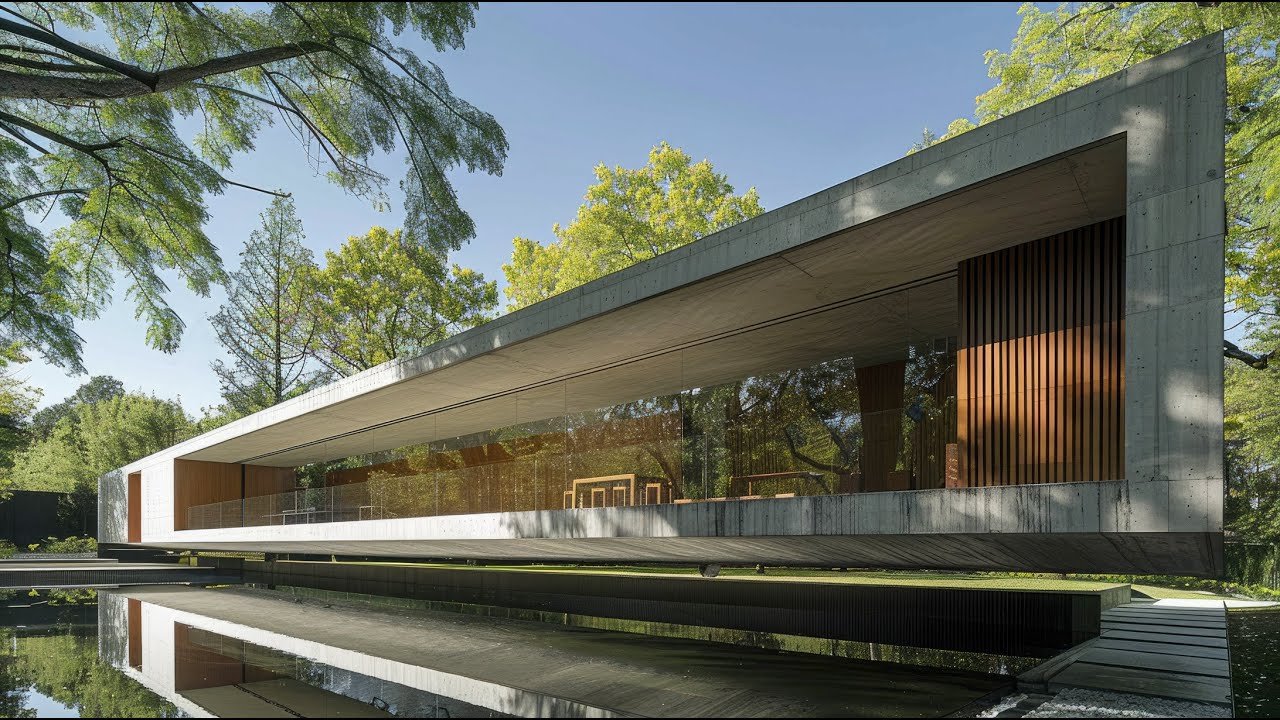 Best Modern Concrete House Designs for Single-Level Living