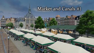 Starting a Dutch Canal City and Market Square Island - Cities Skylines - Wagenvoort #1