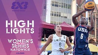 Lithuania Vs Usa Final Highlights Fiba 3X3 Womens Series Katowice Stop 2023