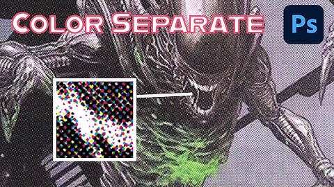 CMYK Color Separation in Photoshop (Basic)