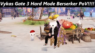 Vykas Gate 3 Hard Mode Mayhem Berserker PoV