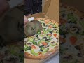 Artisan White Works Pizza #broccoli #spinich #tomato #mushroom #onions #peppers