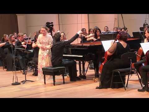 Какая пара! Julia Lezhneva (soprano). Mozart: Concert aria “Ch’io mi scordi di te” Лежнева Моцарт