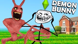 My Trollge Sims Gets Eaten By The Demon Bunny (Garry&#39;s Mod)