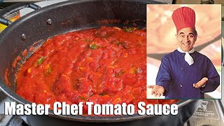 How to make tomato marinara sauce like an Italian Master Chef | Chef Pasquale Carpino style!