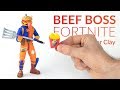 Beef Boss (Fortnite Battle Royale) – Polymer Clay Tutorial