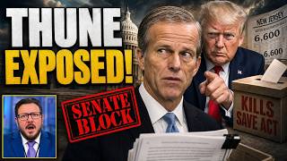 Trump Just Pressured John Thune as 6,600 Hit New Jersey Rolls, and it gets worse fast.