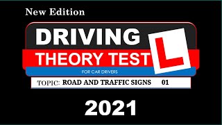 New UK Driving Theory Test Practice Topic 9 Road & Traffic Signs part 1 screenshot 5