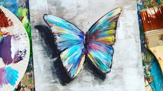 BUTTERFLY | 3D | We paint with paints👐