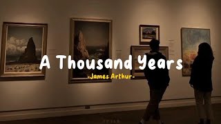 A Thousand Years - James Arthur [Speed Up] Lyrics