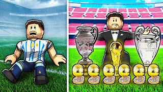 I Lived Lionel Messi's Life For 7 Days In ROBLOX!
