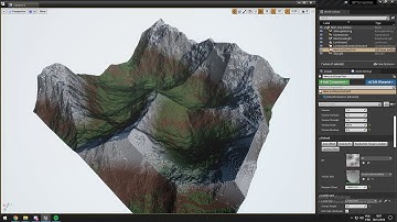 UE4 Procedural Landscape Test