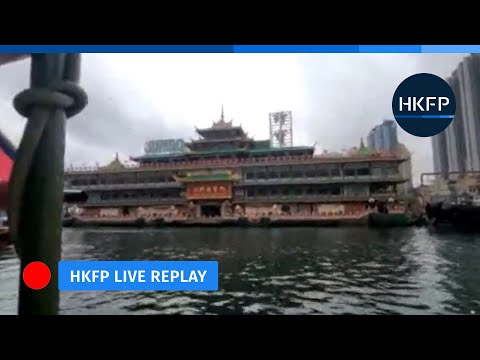 HKFP_Live: Jumbo restaurant is being towed out of Hong Kong