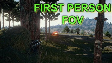 PUBG FIRST PERSON FOV!