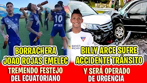 LAMENTABLE, BILLY ARCE SUFRE ACCIDENTE DE TRÁNSITO Y SERÁ OPERADO | BORRACHERA J.ROJAS CON CERVEZAS