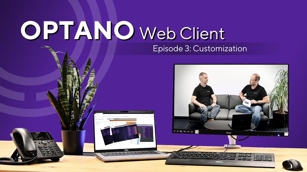 OPTANO Web Client – Customization - YouTube