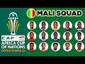MALI OFFICIAL 27 MAN SQUAD AFCON 2024 | AFRICA CUP OF NATIONS COTE D