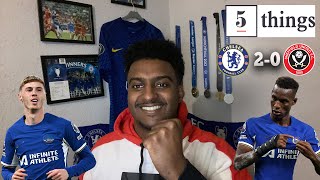 Caicedo \& Badiashile SHINE! | 5 Things We Learned From Chelsea 2-0 Sheffield United @carefreelewisg