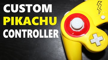 Custom Pikachu GameCube Controller Unboxing and Review | Controller Chaos