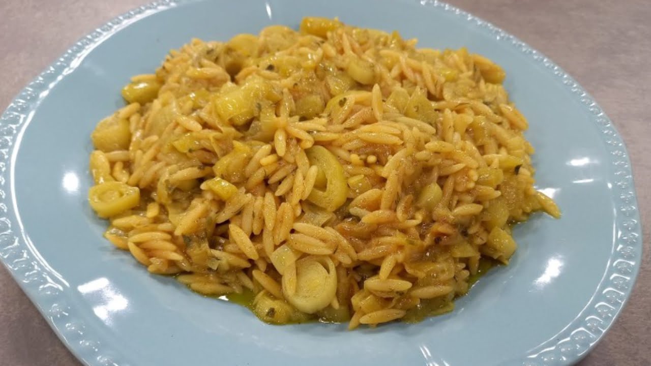 Rreze Dielli - Gjellë me presh dhe makarona nga zonja Albana