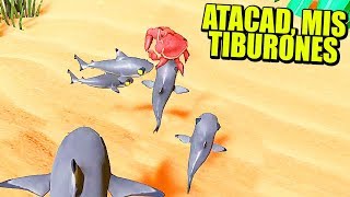 FAMILIA DE TIBURONES - FEED AND GROW: FISH (SURVIVAL) | Gameplay Español - VICIO ONE MORE TIME