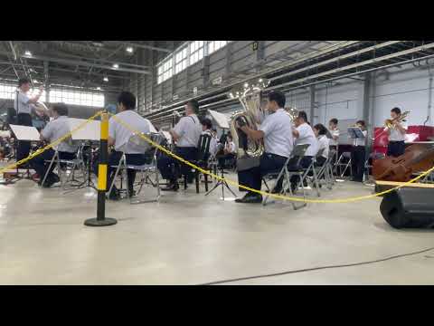 【中部航空音楽隊】ウルトラマンメドレー【松島基地航空祭】