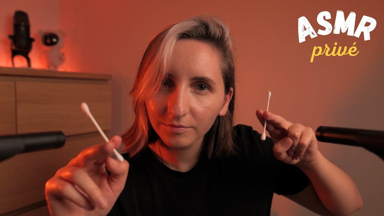 Ta Session ASMR Privée : je nettoie tes oreilles avec toute ma douceur 🤤