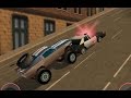 Using a Cop Car as a RAM - Stunt Car Challenge 3