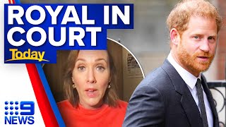 Prince Harry receives apology from UK Daily Mirror publisher as trial begins | 9 News Australia